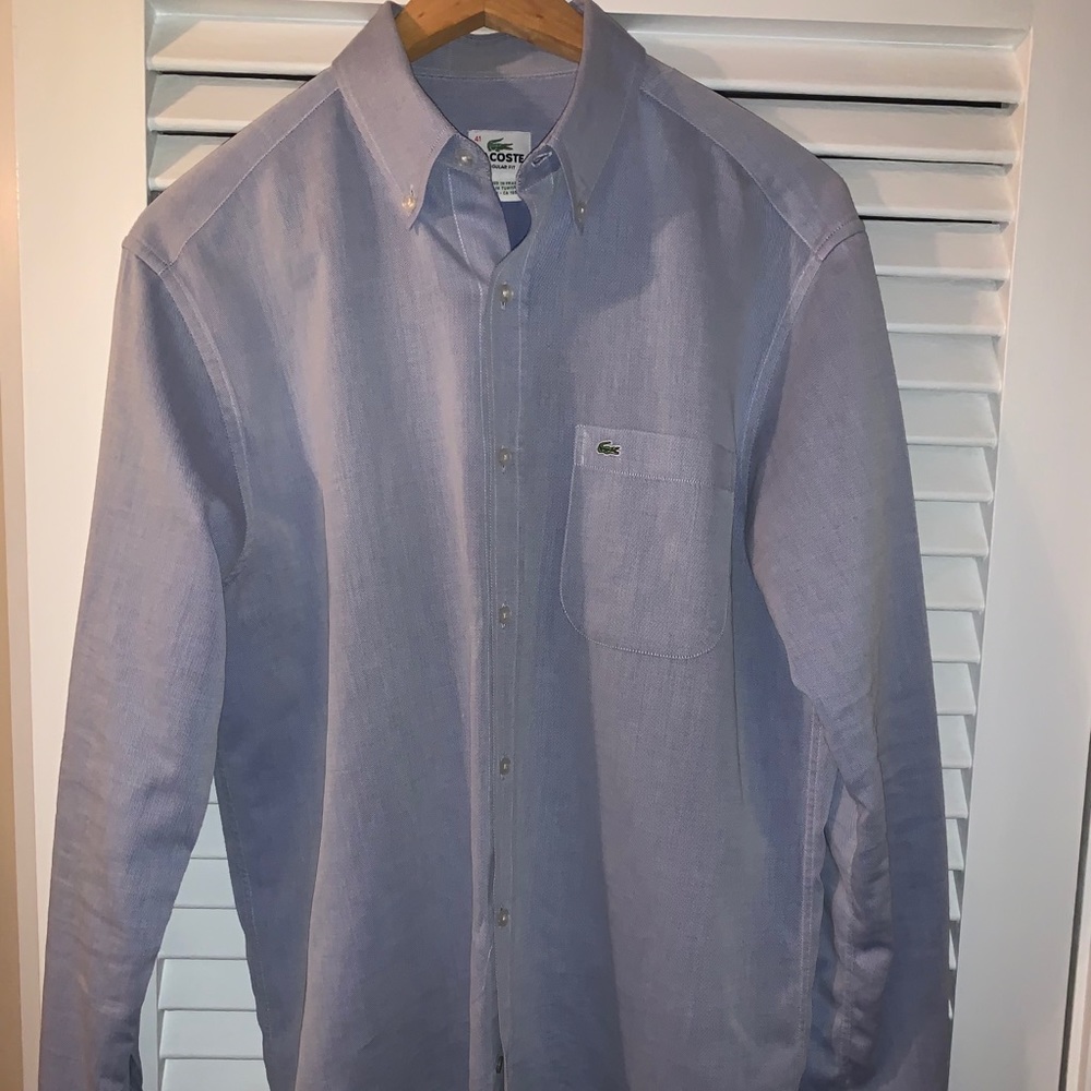 Lacoste dress shirt.